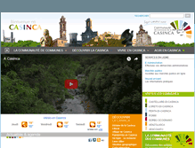 Tablet Screenshot of casinca.fr